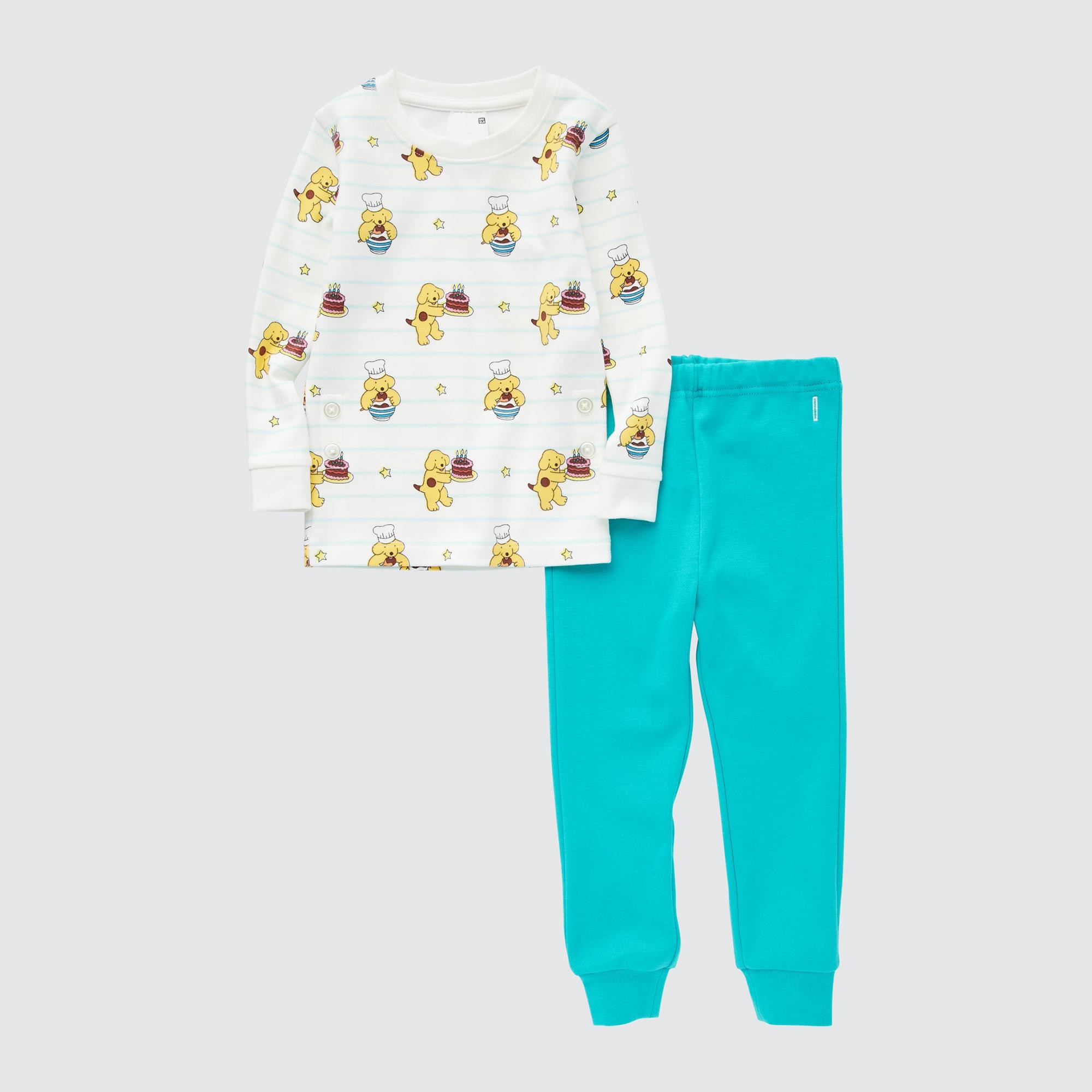The Picture Book Long-Sleeve Pajamas (Spot)