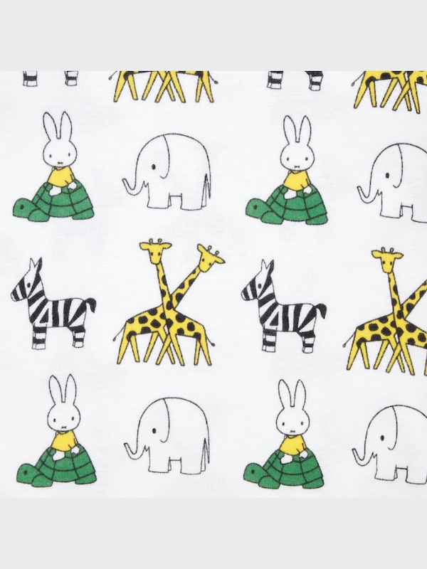 The Picture Book Long-Sleeve Bodysuit (Miffy at the Zoo)