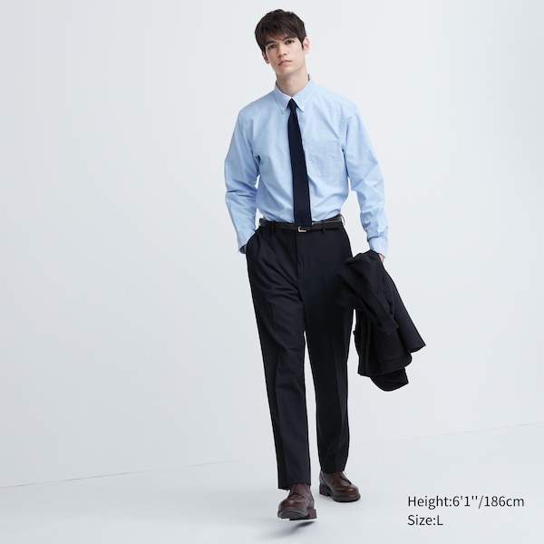 Smart Ankle Pants (2-Way Stretch, Wool-Like,Tall) | UNIQLO US