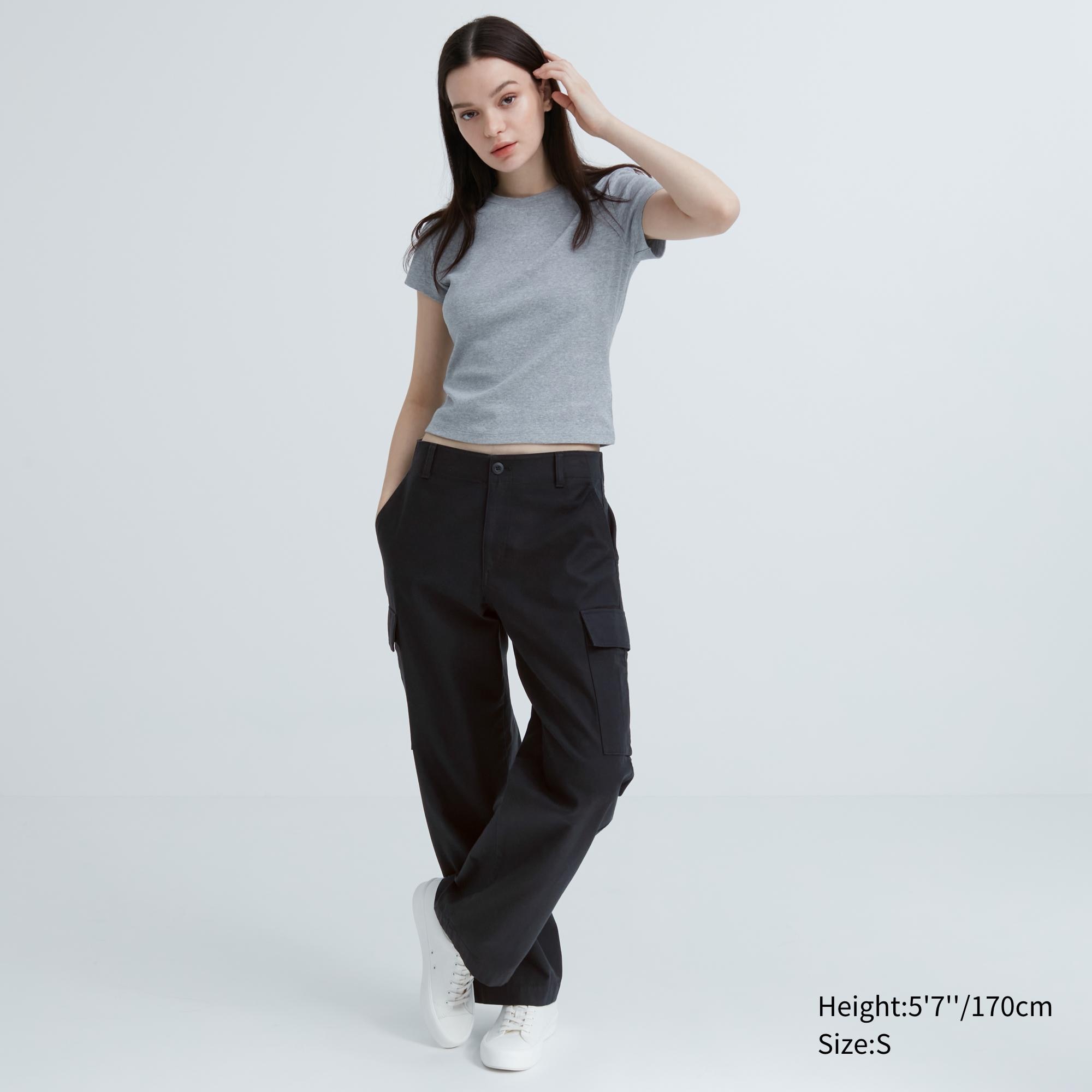 Corduroy Relaxed Fit Ankle Length Trousers | UNIQLO UK