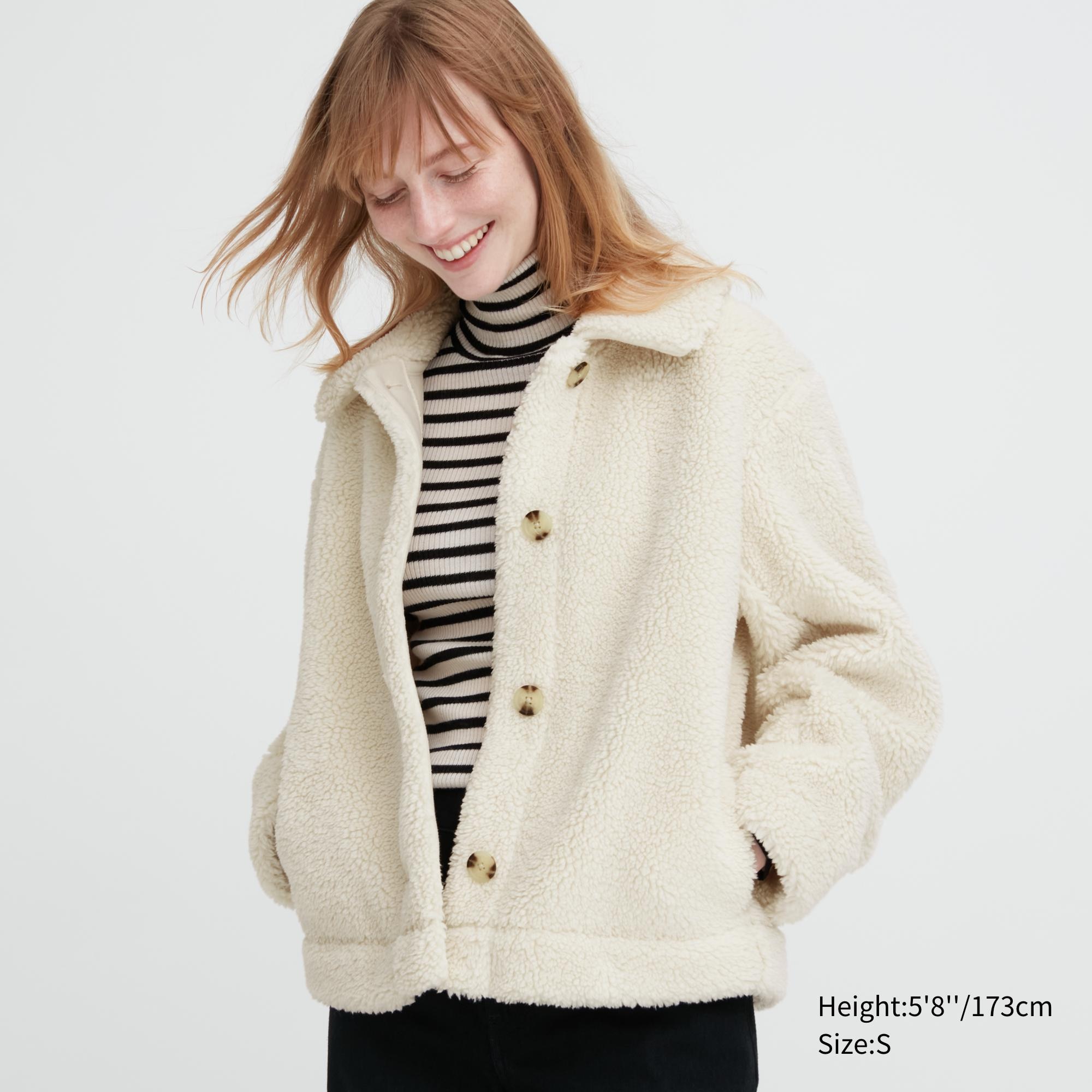 Cập nhật hơn 71 uniqlo pile lined fleece coat tuyệt vời nhất  trieuson5