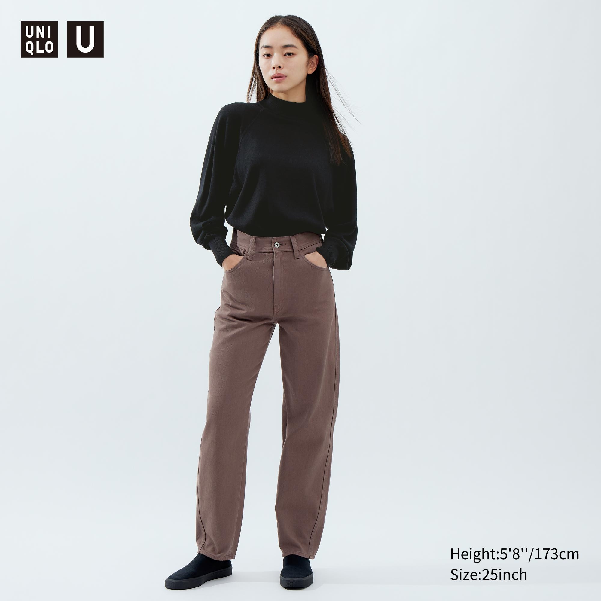 Lemaire High Waisted Curved Pant in Espresso