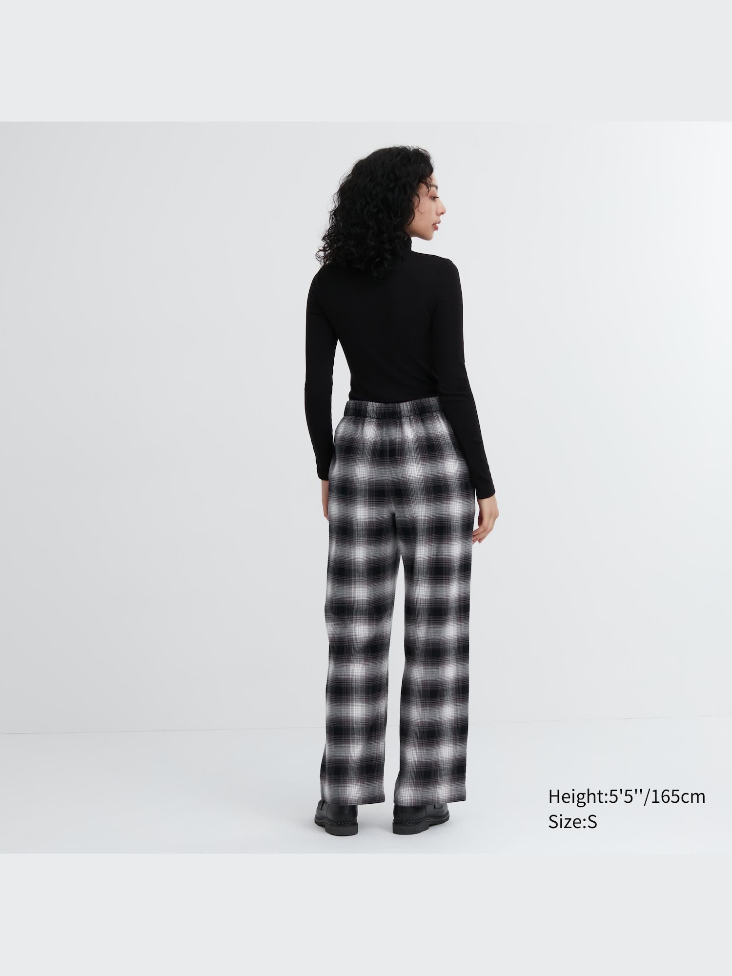 Checkered pants uniqlo fashion