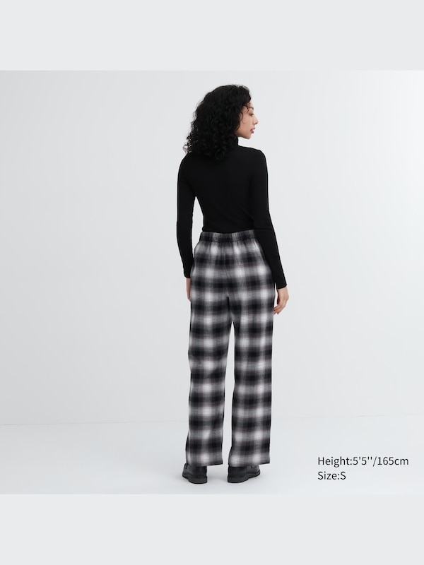Flannel Checked Pants