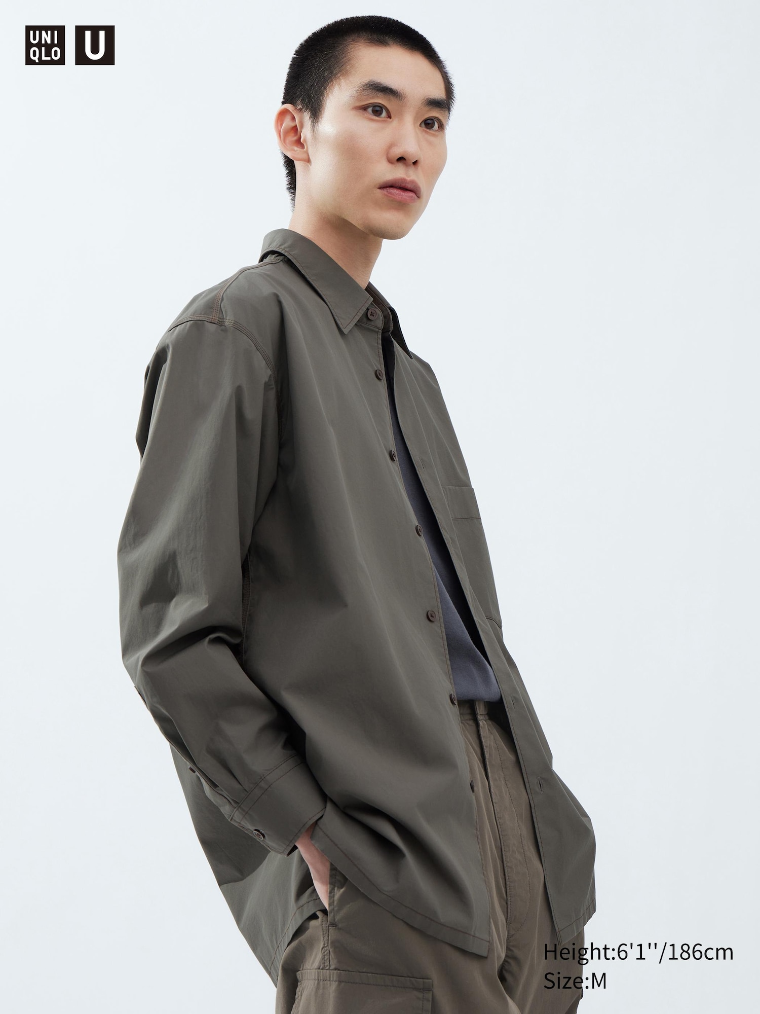 Broadcloth Oversized Shirt | UNIQLO US