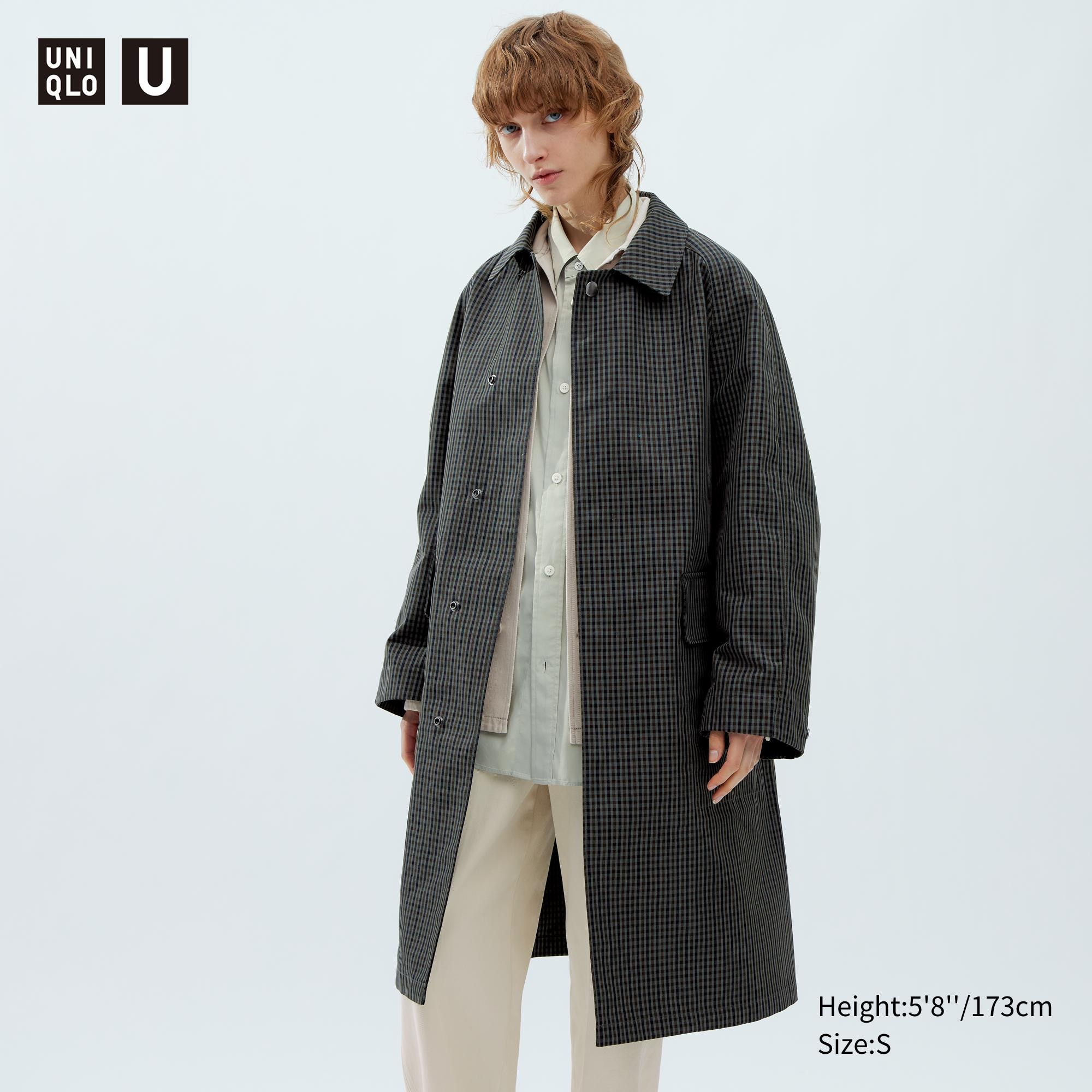 Uniqlo single cheap breasted coat