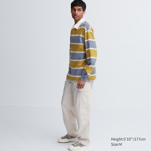 Rugger Long-Sleeve Polo Shirt | UNIQLO US
