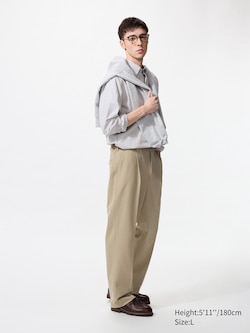 Pleated Wide Pants