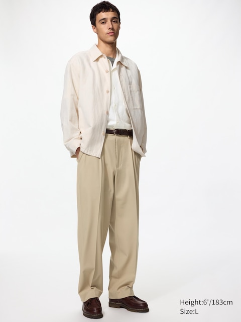 Uniqlo Pleated Wide Pants