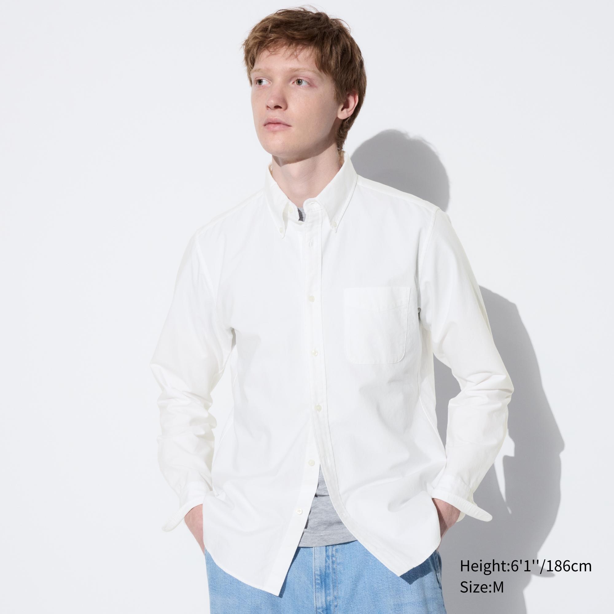 UNIQLO Oxford Slim-Fit Long-Sleeve Shirt | StyleHint