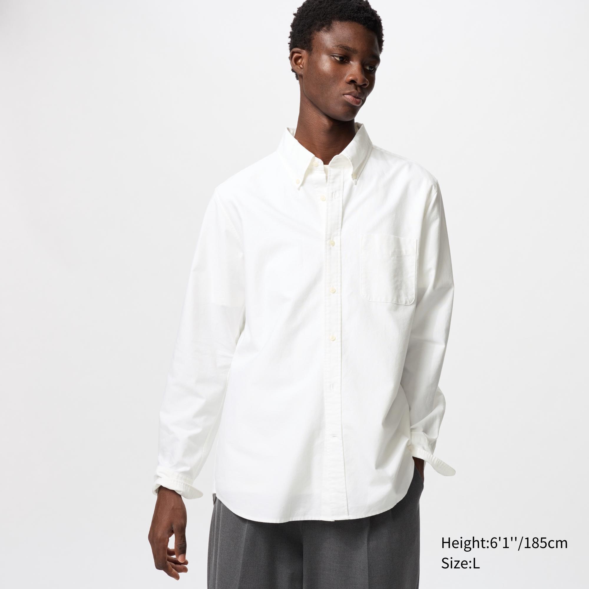 uniqlo white long sleeve