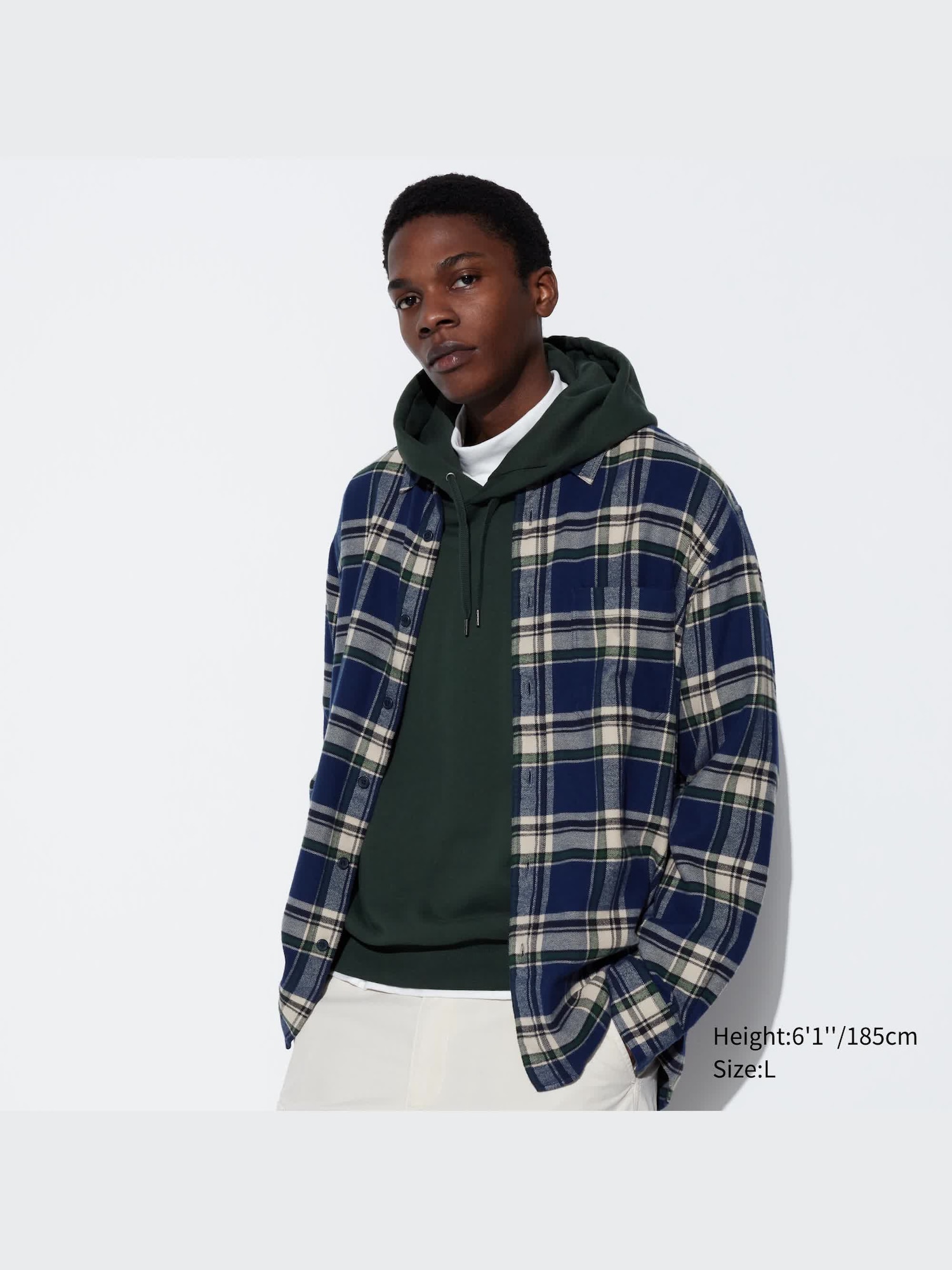 【美品】MEYAME/FLANNEL GATHERED ALL IN ONE Flannel Shirt | Checked | UNIQLO US