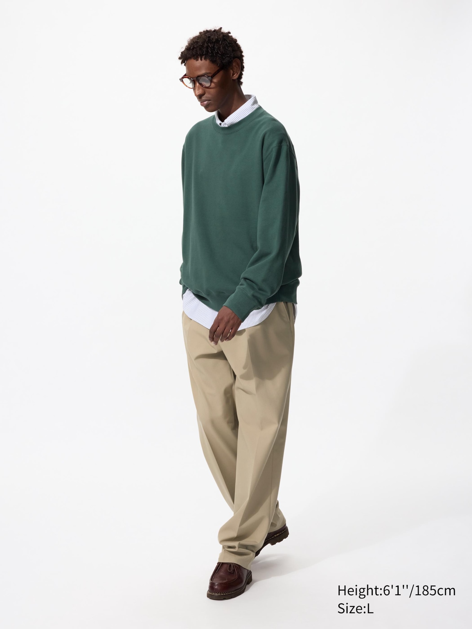 Pleated Wide Chino Pants | UNIQLO US