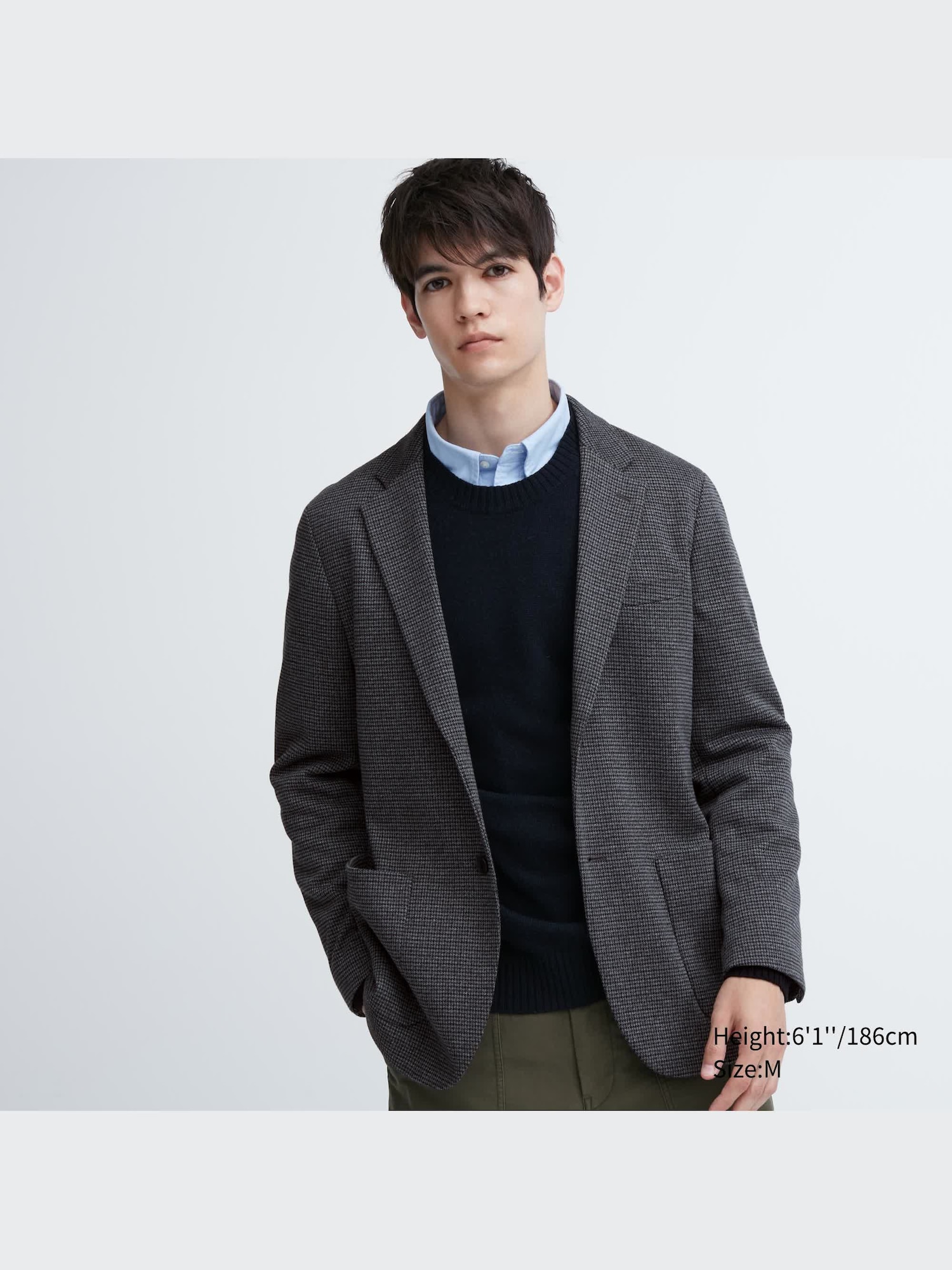 Comfort Jacket (Houndstooth) | UNIQLO US