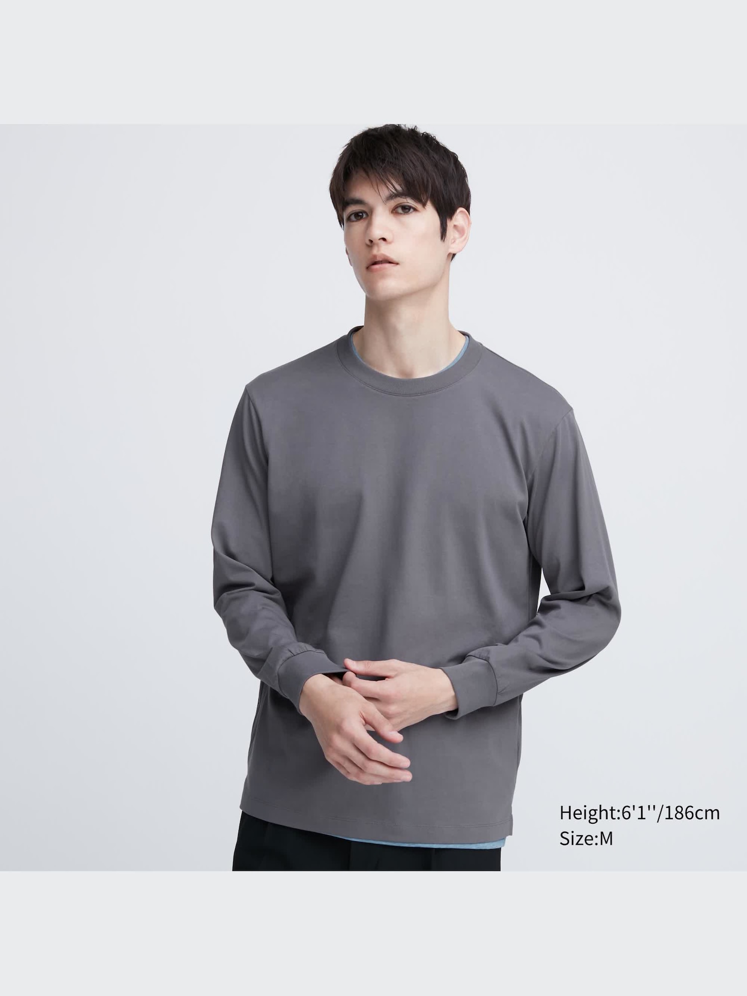 DRY SMOOTH LONG SLEEVE TEE Mサイズ