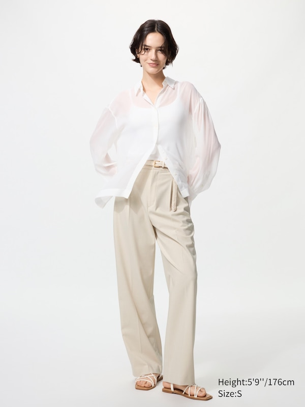 Pleated Wide Pants | Tall