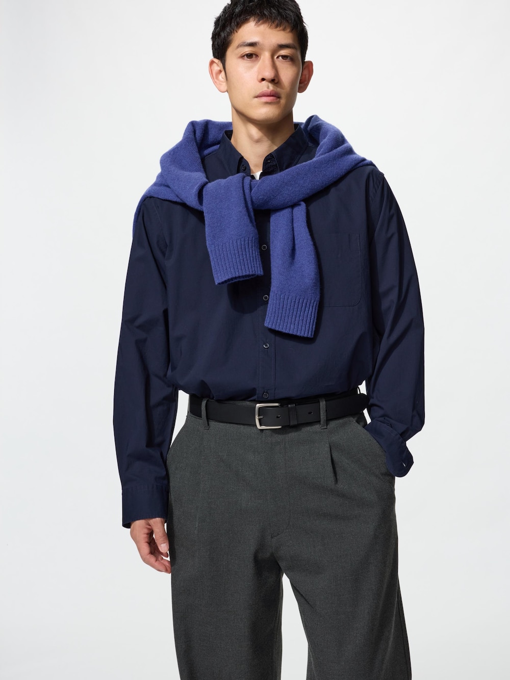 Uniqlo Italian Oiled Leather Belt — фото 2