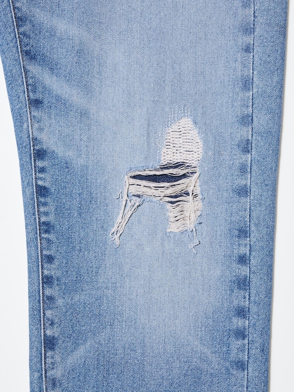 Skinny Fit Distressed Jeans