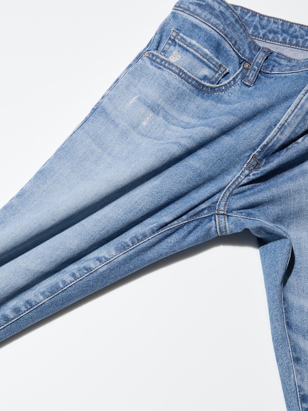 Skinny Fit Distressed Jeans
