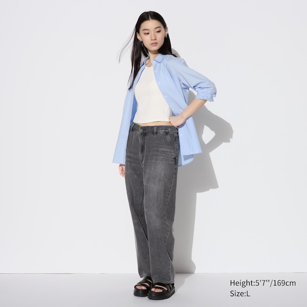 Relaxed Ankle Jeans | UNIQLO US
