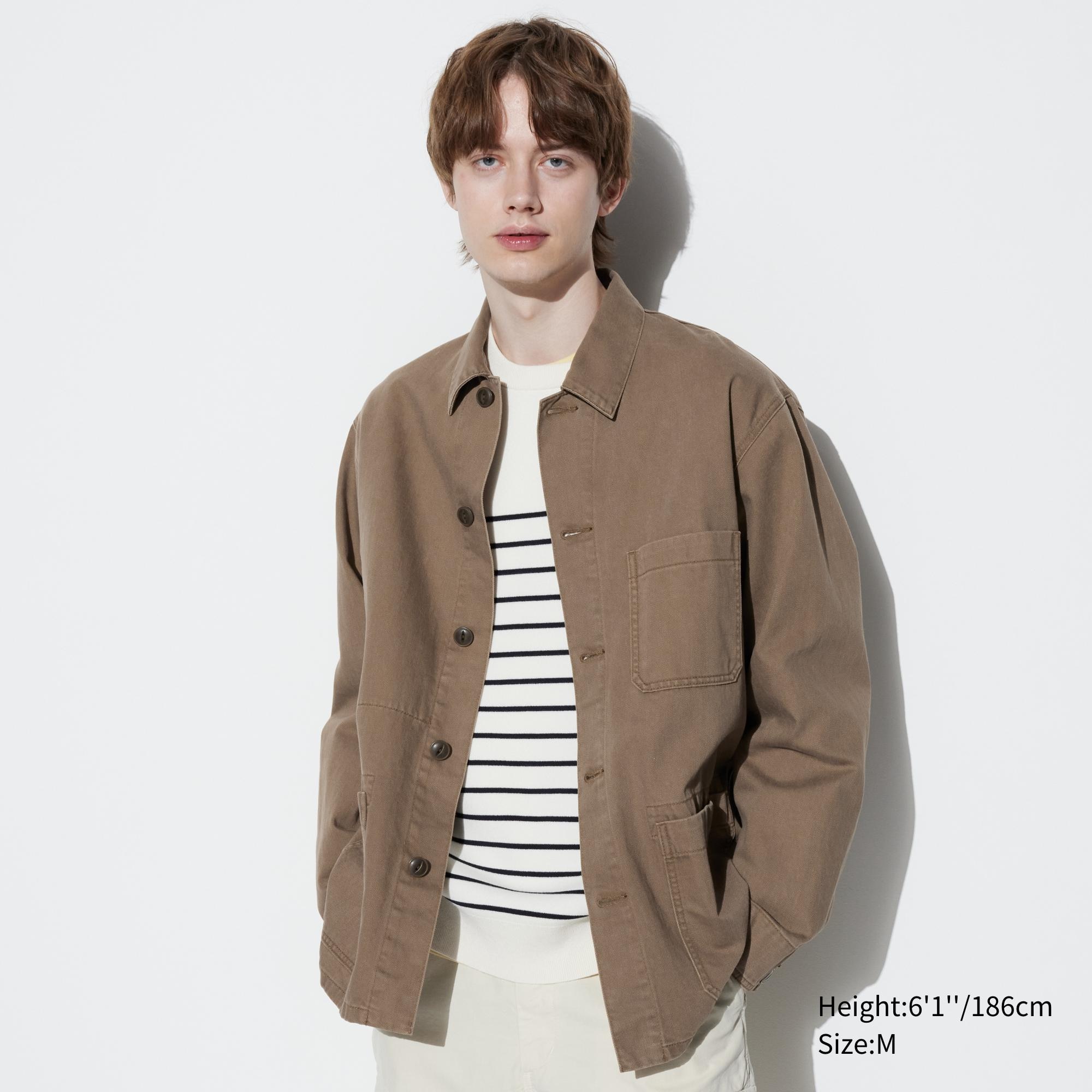 Check styling ideas for「Utility Jacket、HEATTECH Cotton Crew Neck