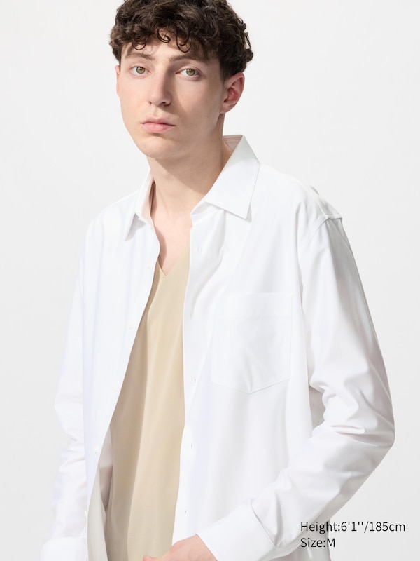 AIRism Anti-Odor Mesh T-Shirt | V-Neck