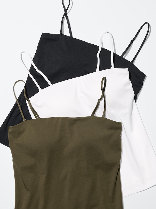 AIRism Cotton Cropped Tube Bra Top