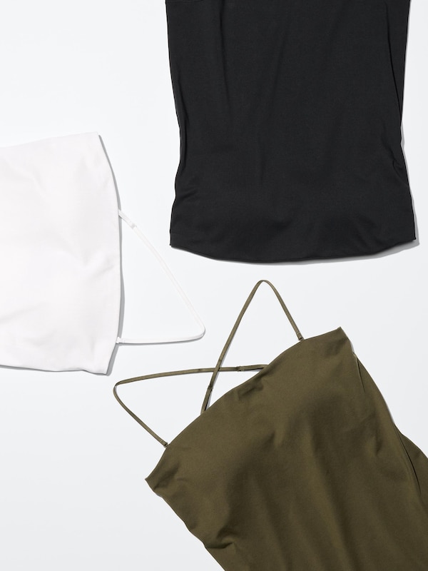 AIRism Cotton Cropped Tube Bra Top