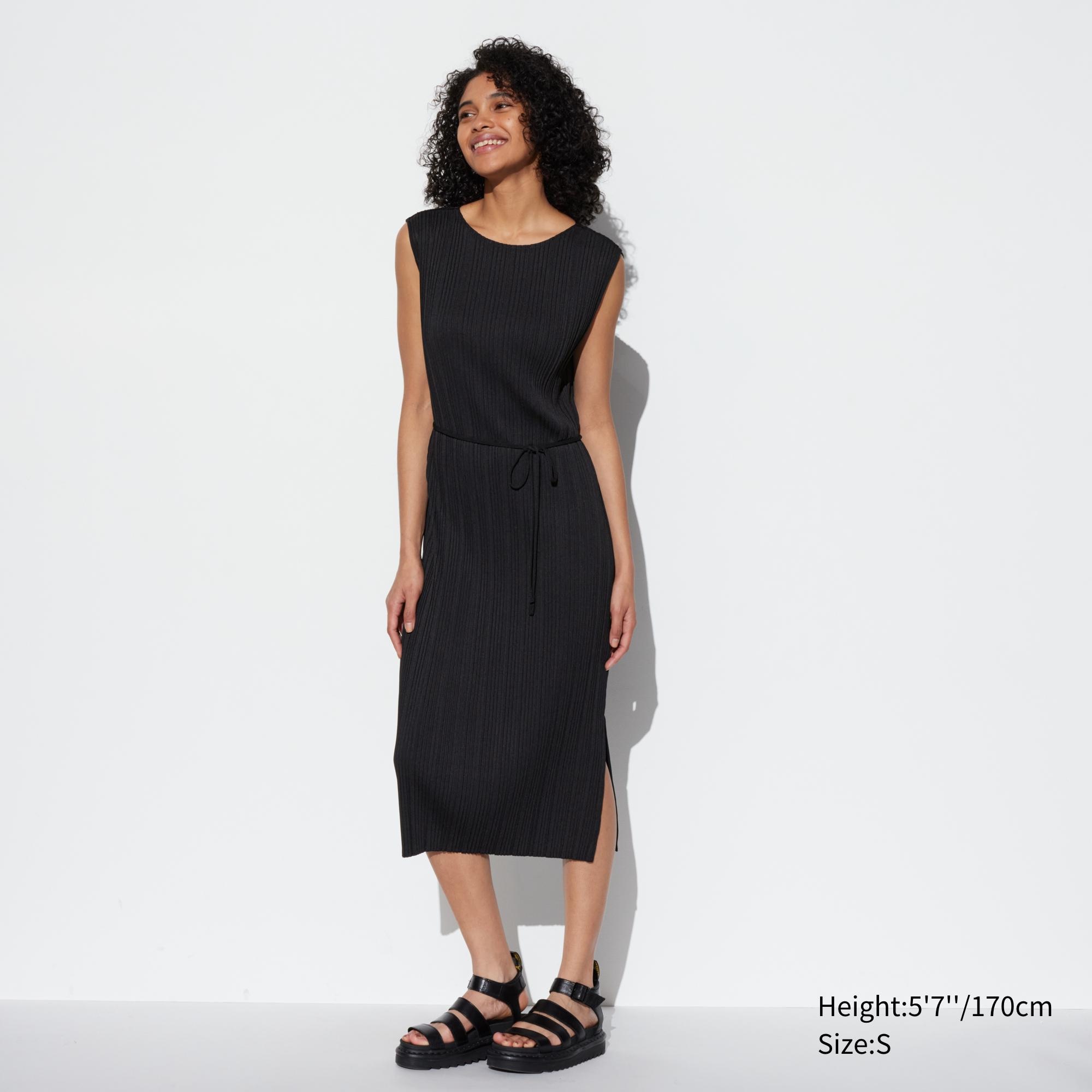 Pleated Sleeveless Dress UNIQLO US