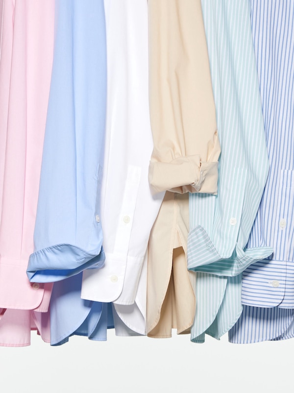 Extra Fine Cotton Long-Sleeve Shirt