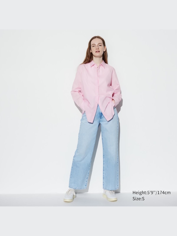 Extra Fine Cotton Long-Sleeve Shirt