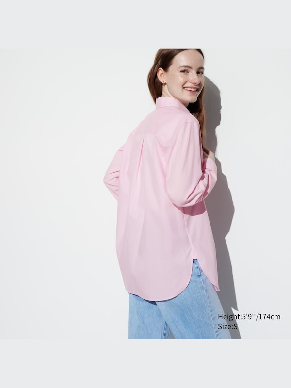 Extra Fine Cotton Long-Sleeve Shirt