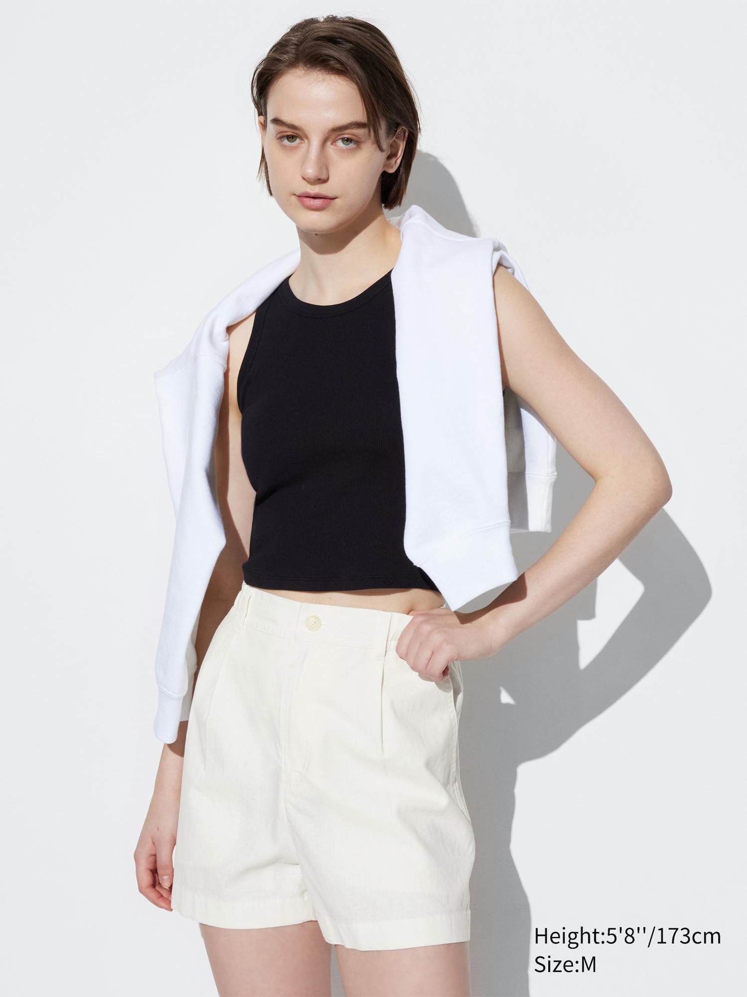 Uniqlo linen shorts new arrivals