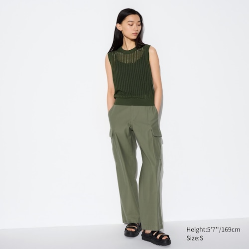 UNIQLO on X: Dressed to impress in our Drape Wide Leg Tapered Ankle Pants.   #uniqlousa #uniqlolifewear   / X