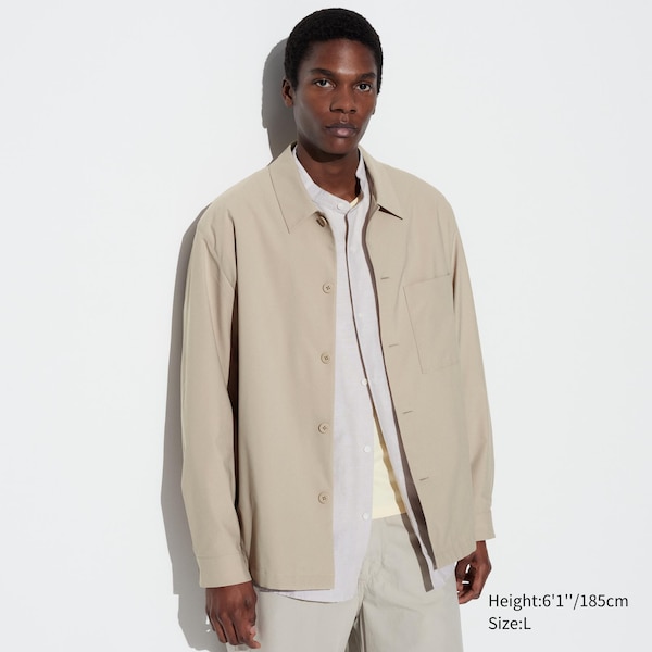 AirSense Shirt Jacket (Cotton-Like) | UNIQLO US