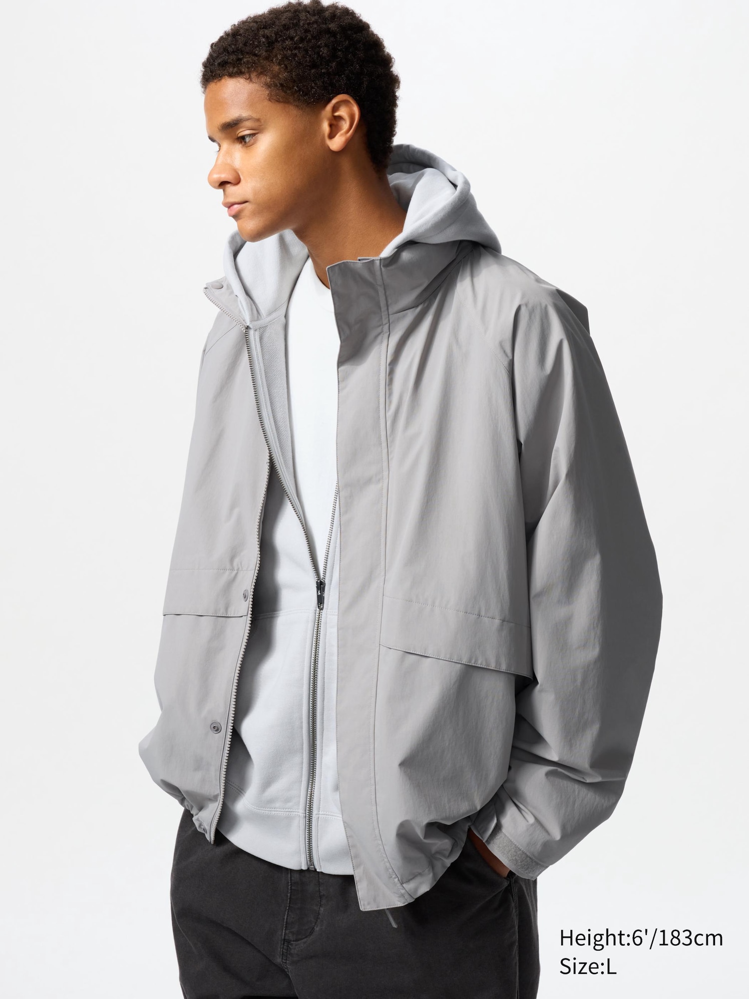 Windproof Stand Jacket | UNIQLO US