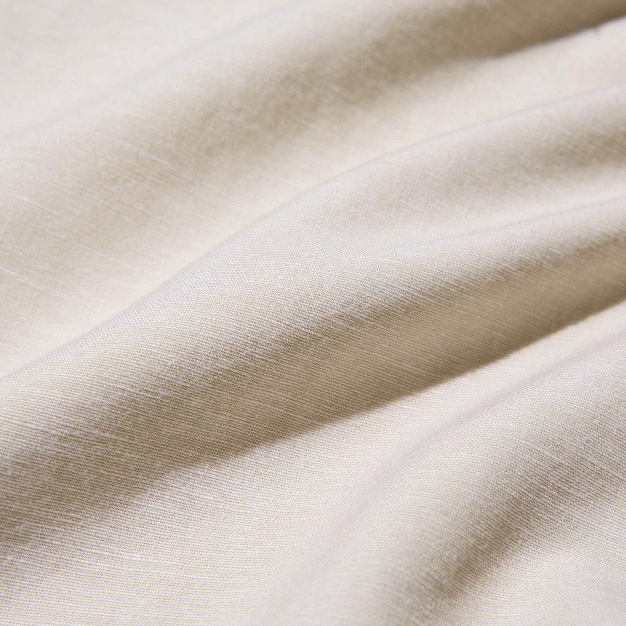 Cotton Linen Stand Collar Shirt | UNIQLO US