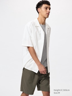 Open Collar Shirt | Short Sleeve