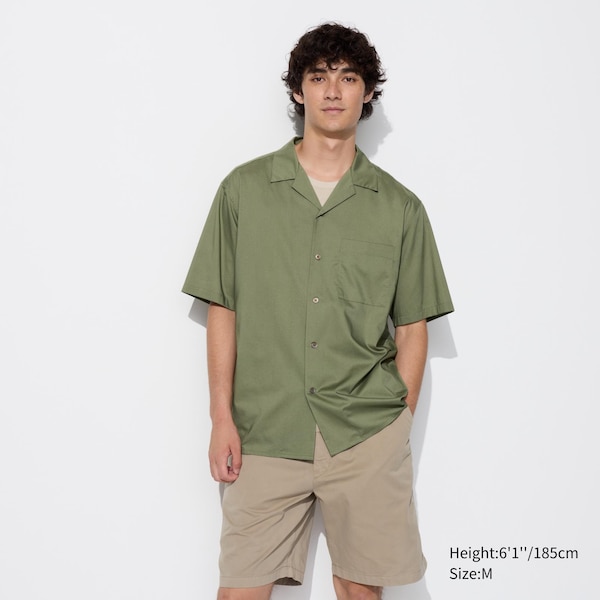 Open Collar Short-Sleeve Shirt | UNIQLO US