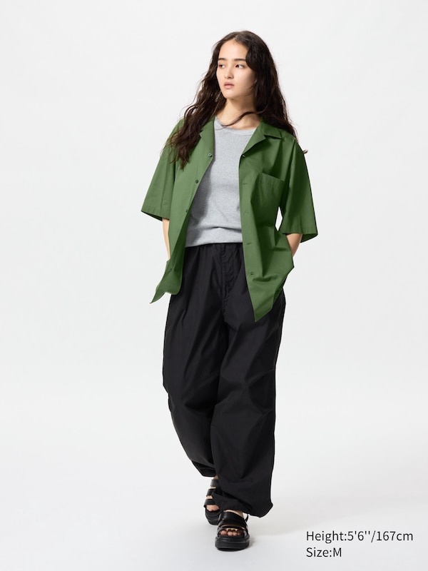 Open Collar Shirt | Short Sleeve