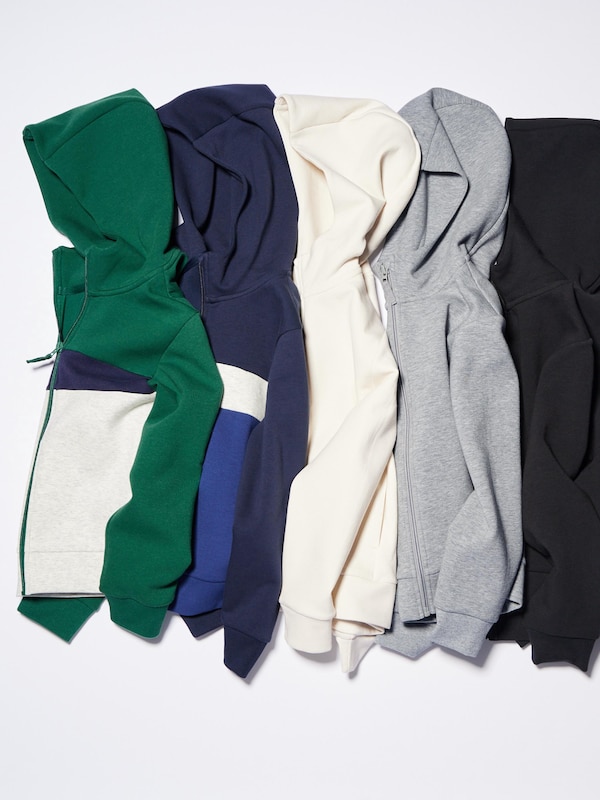 Ultra Stretch Dry Sweat Long Sleeve Full-Zip Hoodie