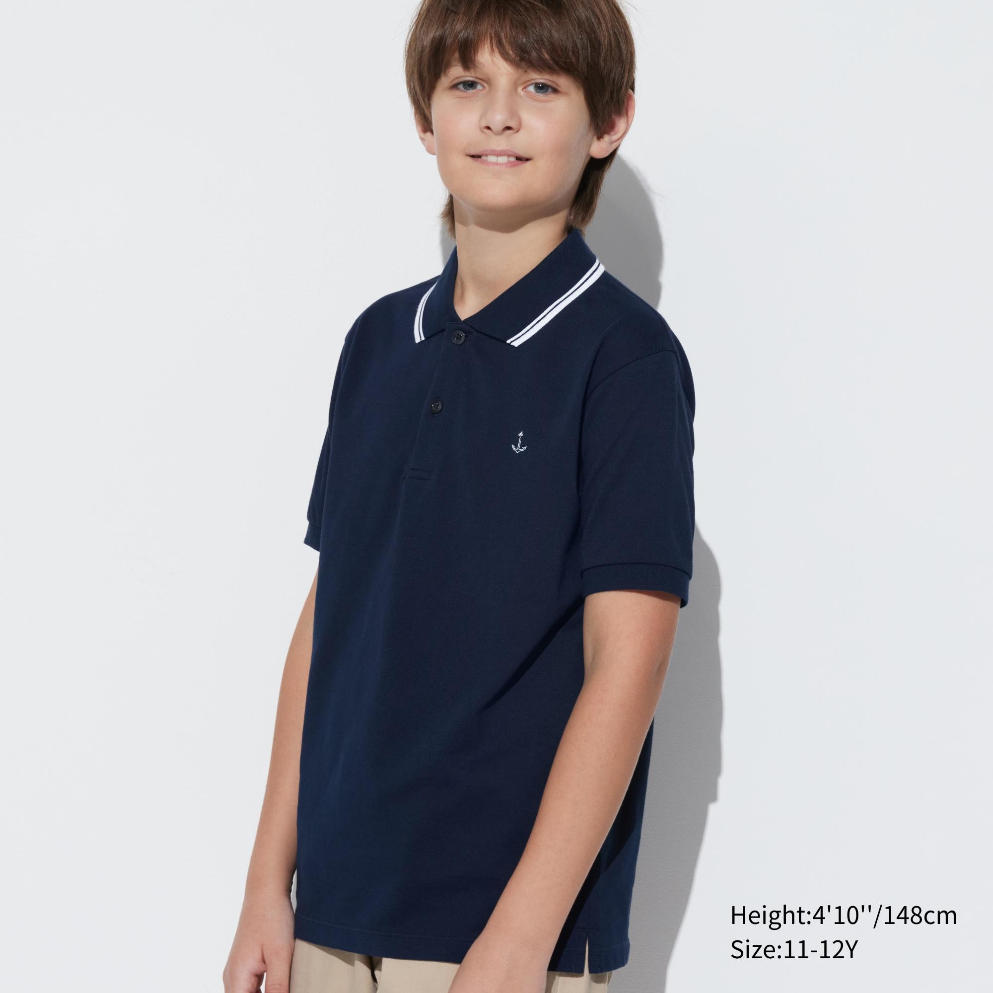 Dry Pique Embroidered Polo Shirt