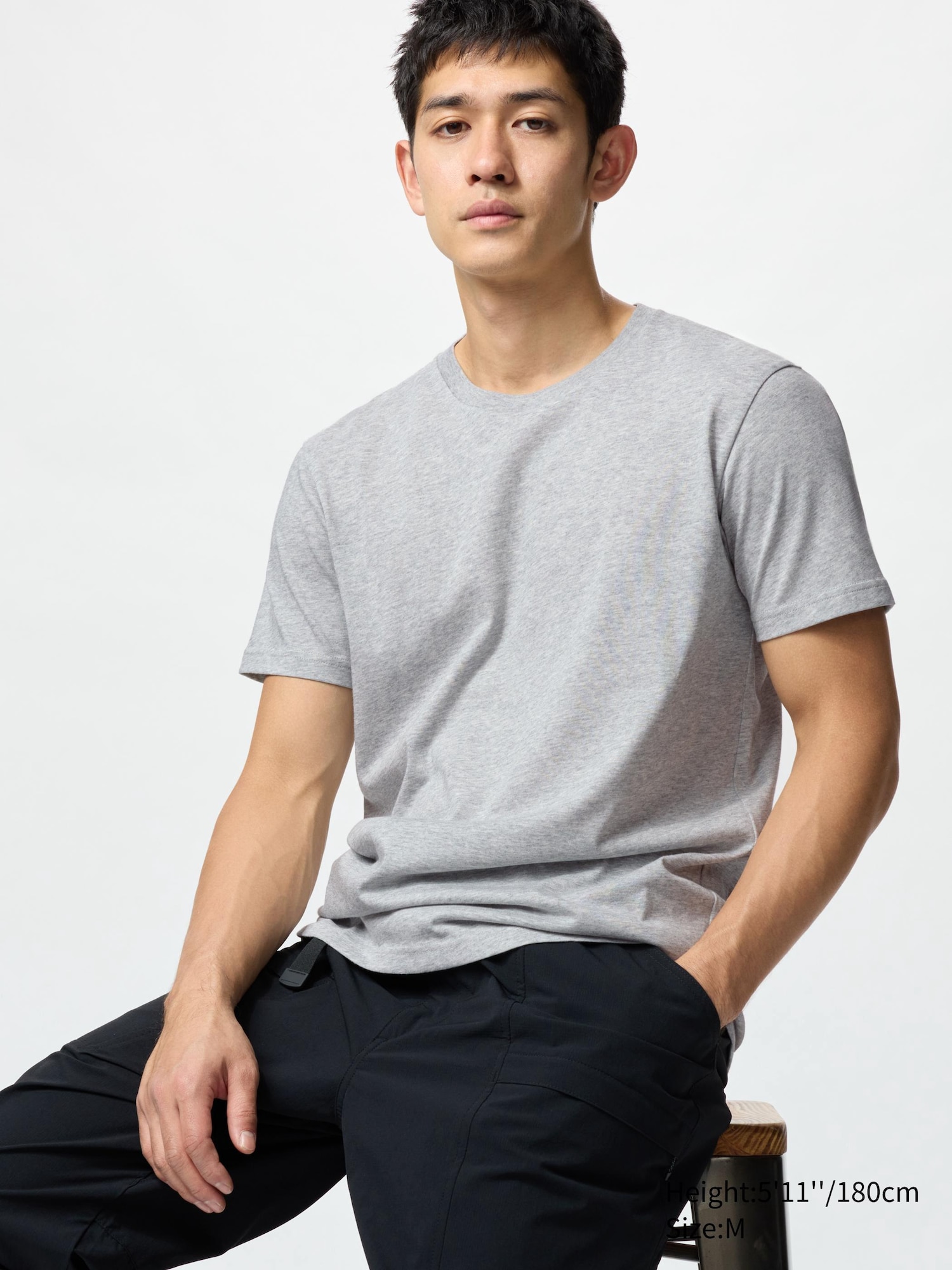 とっぽ  Cotton Linen Open Collar Shirt | Short Sleeve | UNIQLO US