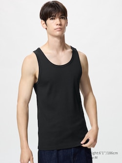 DRY Color Ribbed Tank Top