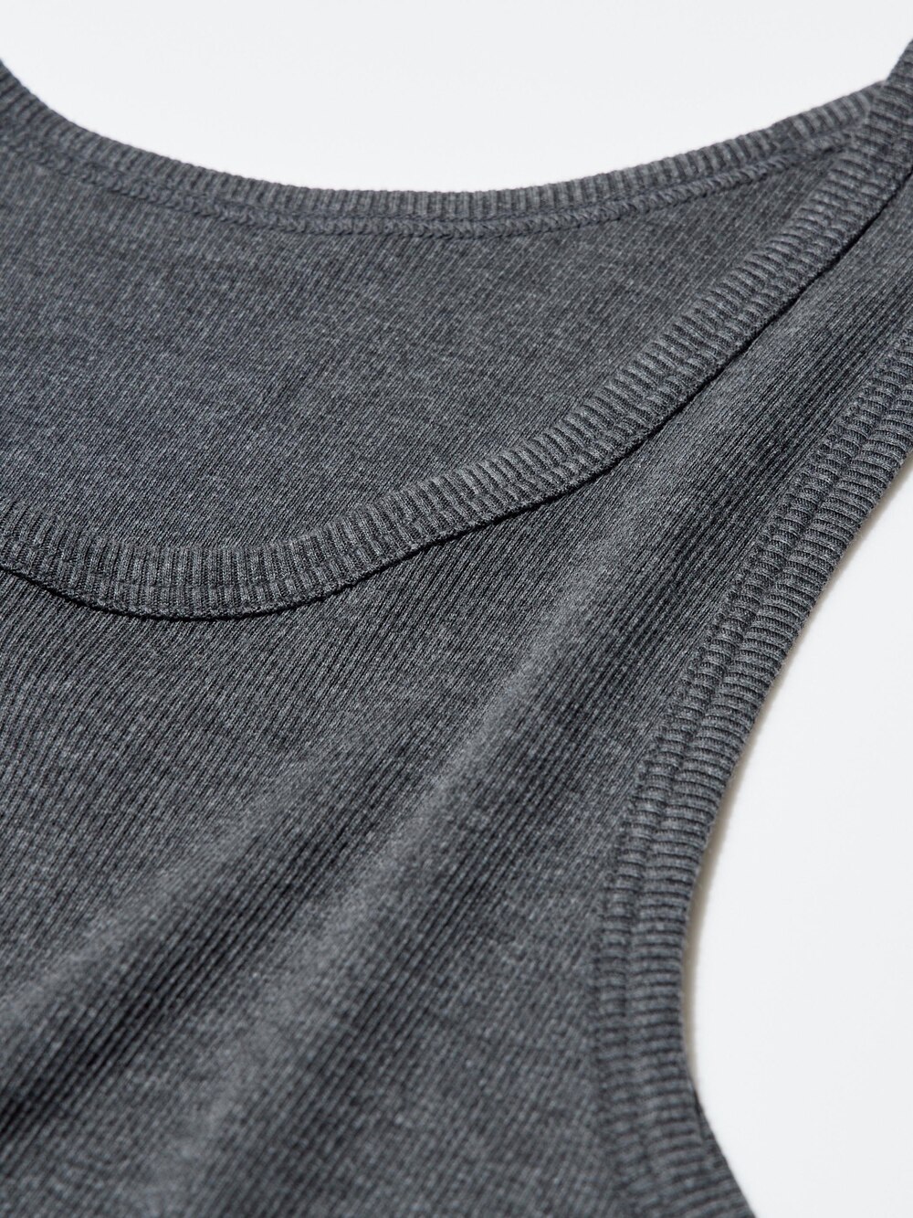 Uniqlo DRY Color Ribbed Tank Top — фото 5