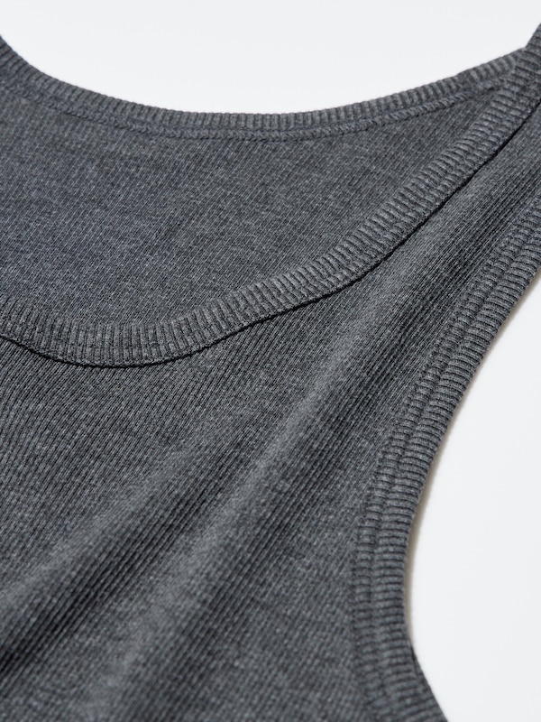 DRY Color Ribbed Tank Top