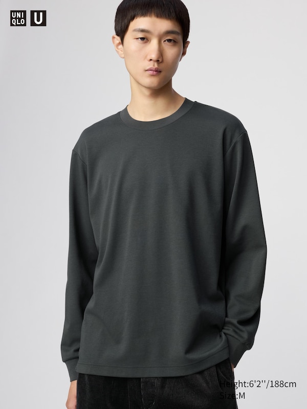 AIRism Cotton T-Shirt | Long Sleeve