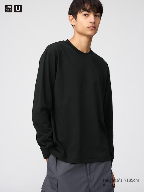 Uniqlo AIRism Cotton T-Shirt | Long Sleeve