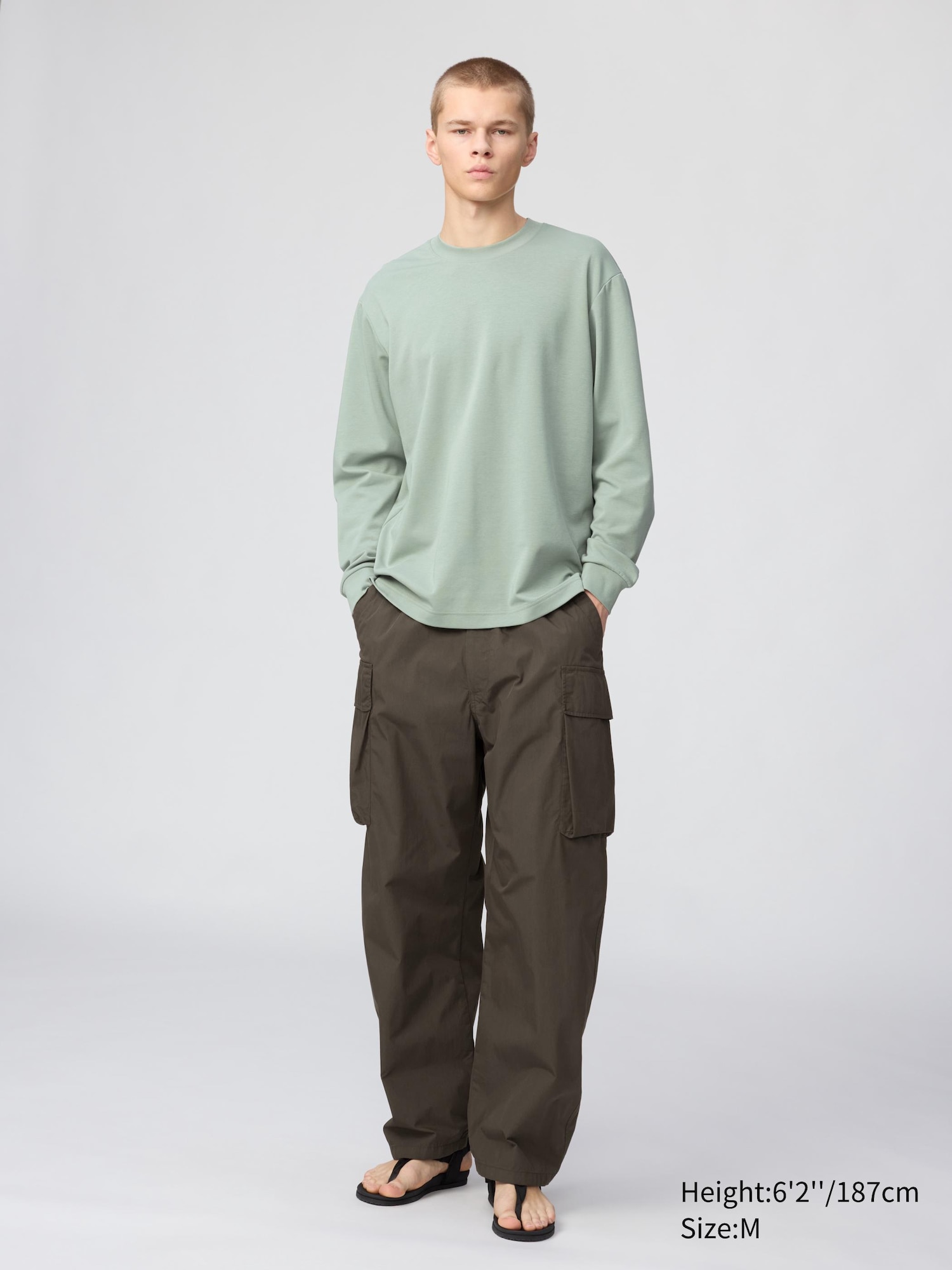 AIRism Cotton T-Shirt | Long Sleeve