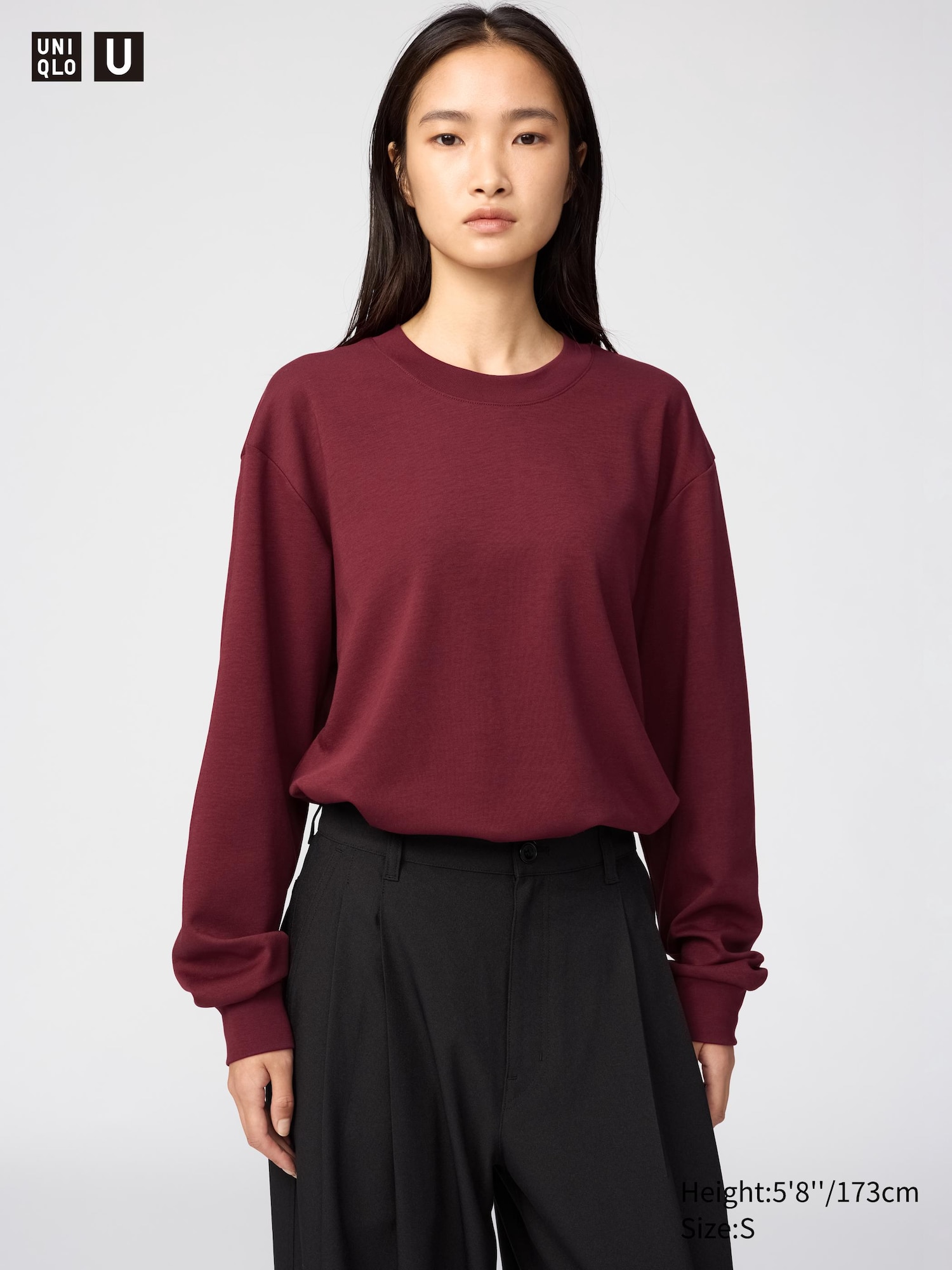 AIRism Cotton T-Shirt | Long Sleeve - thumbnail 4